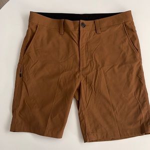 Men’s Prana shorts.